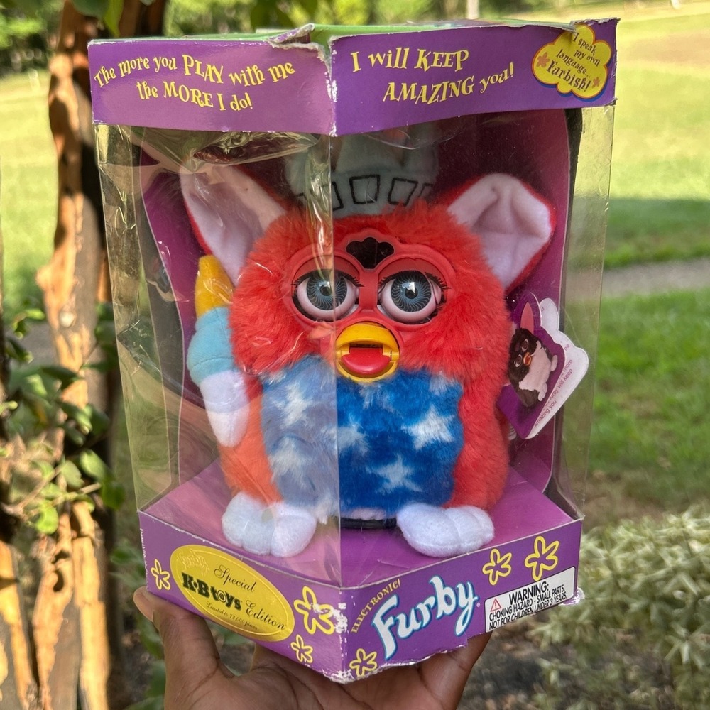 1999 Tiger Electronics Statue of Liberty Limited Ed Furby Model 70-893 KB Toys